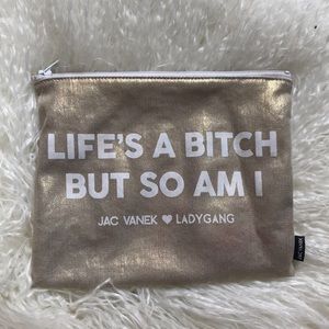Jac Vanek / Lady Gang makeup bag
